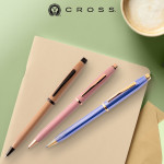 Cross Century II 2024 Spring Collection Ballpoint Pen - Smoky Pink Rose Gold Trim - Picture 1